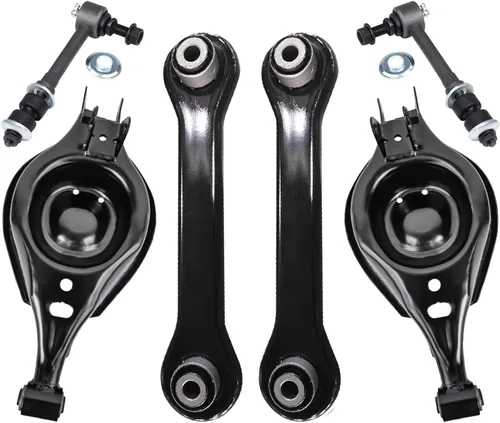 Miniatura 48 de Detroit Axle - Kit de extremo delantero para Chrysler 300 Dodge Charger Challenger 2011-2023, 2 brazos de control inferiores traseros 2 varillas