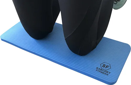 Miniatura 9 de Rodilleras de yoga de 0.6 pulgadas de grosor para Pilates Yoga Rodilleras Cojín para proporcionar apoyo a la rodillera, codos, antebrazos y muñecas
