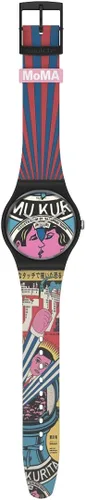 Miniatura 2 de Swatch La ciudad y el diseño las maravillas de la vida Rojo