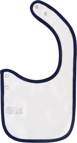 Miniatura 5 de Maiwa - 6 paquetes de baberos impermeables de algodón para bebés, niñas y niños, con broches para babeo y alimentación