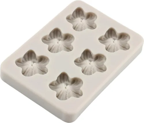 Miniatura 4 de Plumeria - Moldes de silicona para flores de hibisco, moldes para decoración de pasteles, decoración de cupcakes, caramelo de chocolate, pasta