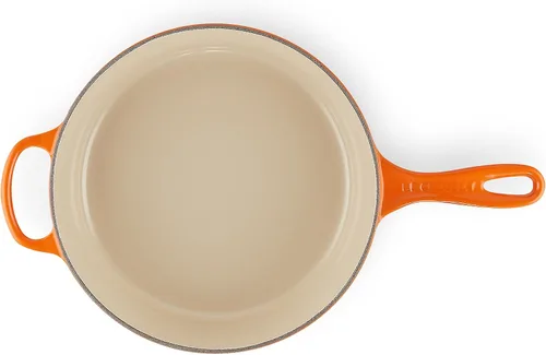 Miniatura 4 de Le Creuset Cacerola de Hierro Fundido Esmaltado Signature Cassadou, 3.75 qt., Flame