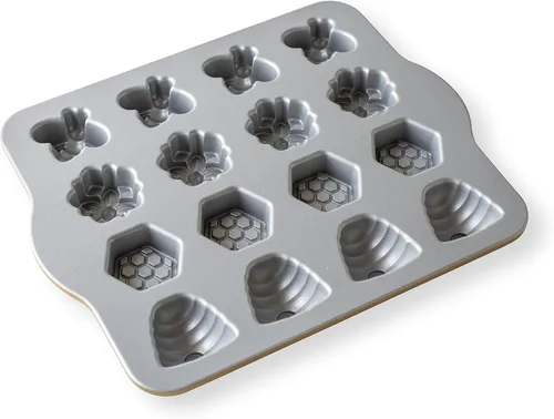 Miniatura 2 de Nordic Ware Busy Bee Bitelet, capacidad de 1.75 tazas, tofe