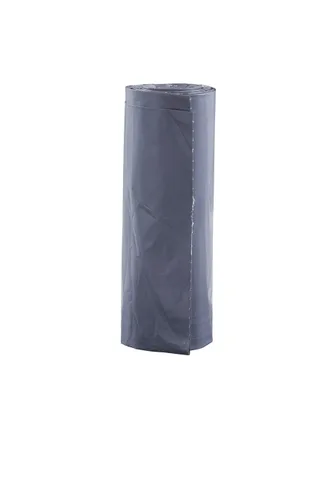 Rubbermaid Commercial Products Bolsa de basura de 55 galones, 100 unidades, color gris, compatible con contenedores ventilados de 55 galones BRUTE,