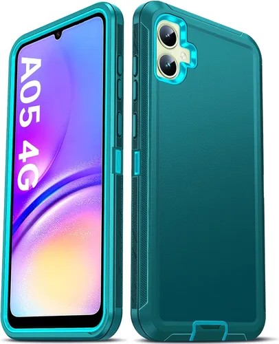 Miniatura 61 de LeYi Funda compatible con Samsumg Galaxy A05 4G: Galaxy A05 4G con resistente a los golpes, 3 en 1 de cuerpo completo, protección resistente