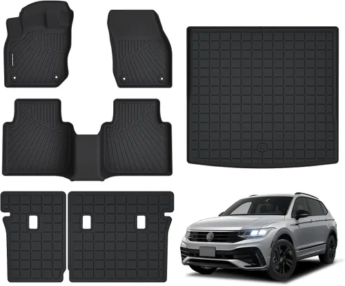 Miniatura 20 de Alfombrillas de piso para Lexus RX 2010-2015 mejoradas para todo tipo de clima, revestimientos de suelo TPE aptos para Lexus RX350/RX450h 1ª y 2ª