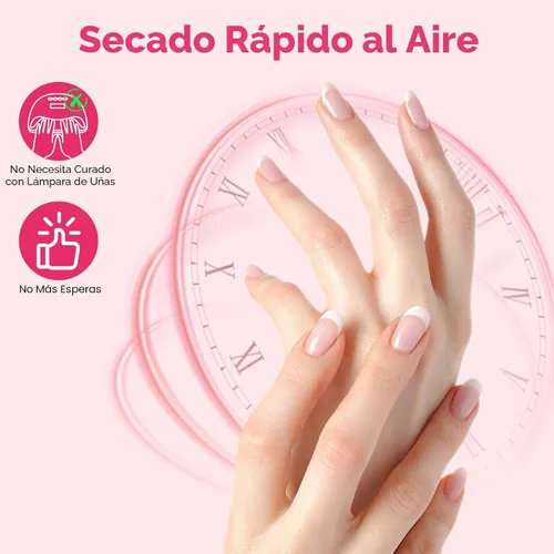 Miniatura 4 de Makartt Pegamento para uñas acrílicas, pegamento para aplicar con pincel para reparar uñas, pegamento profesional para uñas postizas de larga