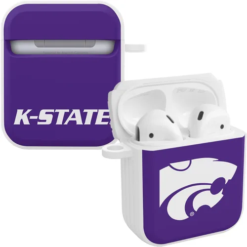 Miniatura 34 de Affinity Bands Kansas State Wildcats HDX Case Cover Compatible with Apple AirPods Gen 1 & 2 (Paint Stripe)