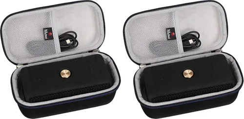 Miniatura 8 de Mchoi Estuche rígido de transporte adecuado para altavoces Bluetooth Marshall Emberton y Emberton II, altavoces Bluetooth solo funda protectora