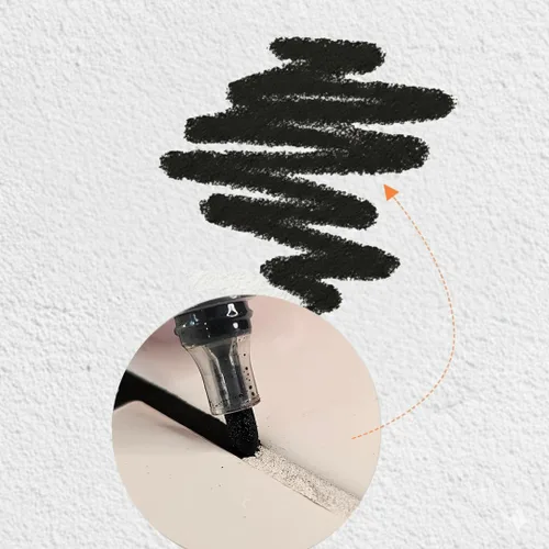 Miniatura 5 de Pluma de lechada – Negro – Pluma de pintura y reparación de lechada para azulejos para baño y cocina, marcador de retoque de lechada impermeable