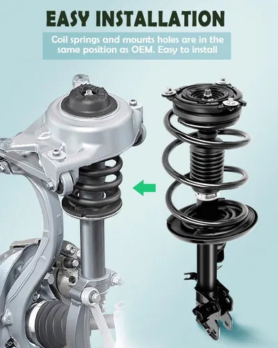 Miniatura 3 de SCITOO Amortiguadores delanteros completos para Nissan Quest Quick Struts 11487 11488 - Juego de 2