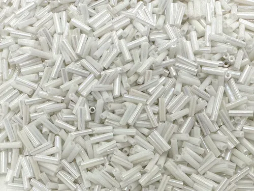 Miniatura 7 de Cuentas de corneta checa 40 gr / 1.4 oz Tubo de vidrio tamaño #3 0.276 in (mezcla surtida)