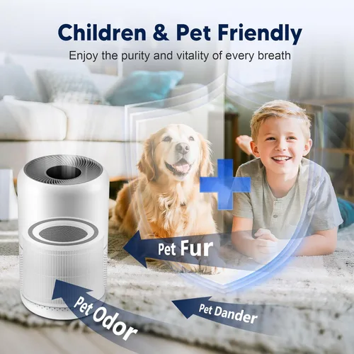 Miniatura 6 de Filtro de repuesto núcleo 300 para LEVOIT núcleo 300 núcleo 300-P núcleo 300S Vortex Air purificador de aire, 3 en 1 H13 grado True HEPA carbón