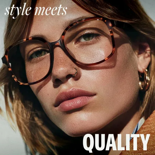 Miniatura 2 de Miyya Gafas de Bloqueo de Luz Azul para Mujeres, Gafas de Luz Azul para Mujeres Gafas de Moda Sobredimensionadas *Leopardo diluido azul