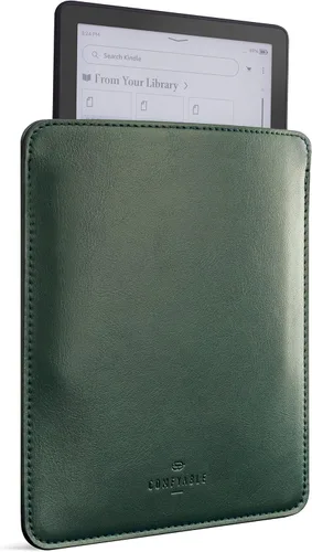 Miniatura 3 de Comfyable E-Reader - Funda protectora de piel sintética sintética de 6 pulgadas, compatible con el nuevo Kindle 2022, color verde