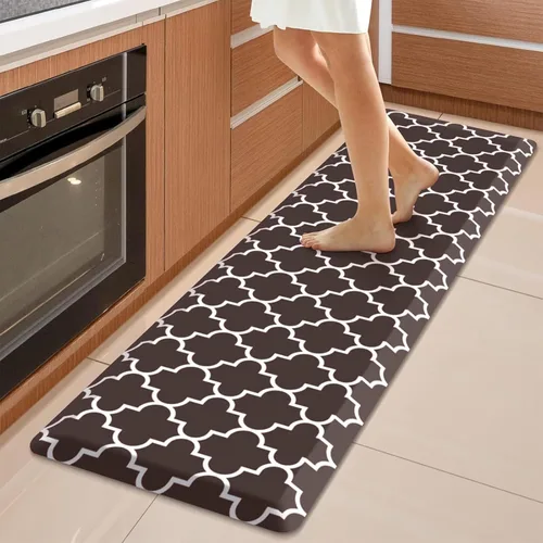 Miniatura 73 de WISELIFE - Tapete antifatiga para piso de 4/5 pulgadas, tapete de cocina antideslizante, impermeable, resistente, ergonómico, cómodo, duradero