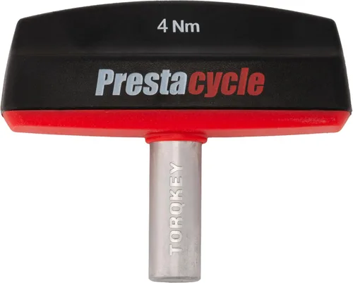 Prestacycle TorqKey T-Handle Herramienta predefinida de par de torsión, opciones: 4Nm, 5Nm, 6Nm, 7Nm, 8Nm, 10Nm, 12Nm