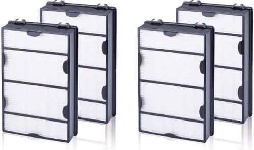 Miniatura 15 de Nispira Filtro HEPA verdadero (4) + repuesto de prefiltro de carbono (8) compatible con el filtro de purificador de aire Holmes HAPF600 HAPF600D