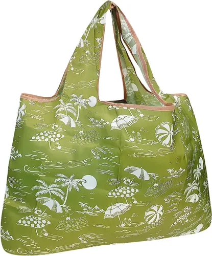 Miniatura 32 de allydrew Large Foldable Tote Nylon Reusable Grocery Bags