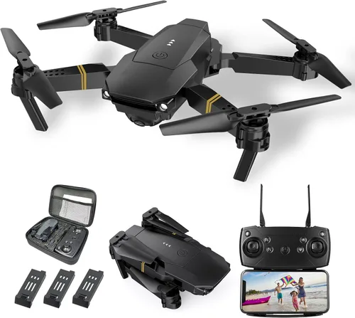 Miniatura 8 de Drones with Camera for Adults 4K 1080P, Mini Drone with Camera Foldable Drones for Adults, Altitude Hold, One Key Take Off/Land, 3D Flip, 3 Speed