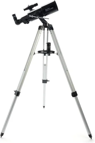 Miniatura 4 de Celestron - Telescopio PowerSeeker 80AZS - Telescopio manual Alt-Azimuth para principiantes - Compacto y portátil - Paquete de software