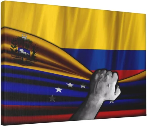 Miniatura 12 de Lienzo decorativo para pared, diseño de bandera de Venezuela y bandera cubana de Cuba, impresiones artísticas de pared de 12 x 18 pulgadas, sin