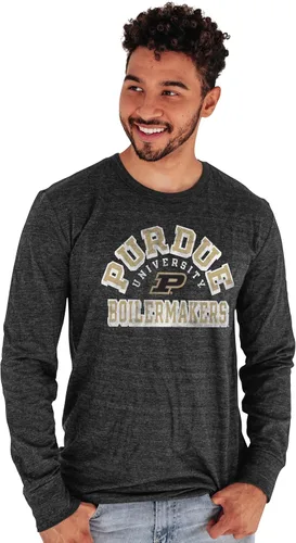 Miniatura 15 de Blue 84 NCAA - Camiseta de manga larga para hombre Tri-Blend