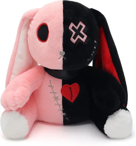 Miniatura 9 de Conejo Gótico de Peluche Conejo de Pascua de Peluche Horror Conejo de Peluche Siniestro Conejo de Peluche Loco Juguetes de Peluche