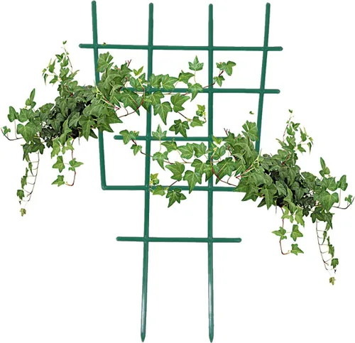 Miniatura 9 de DOITOOL Enrejado de plantas pequeñas, paquete de 5 mini soportes para plantas en macetas para enredaderas, enrejado de jardín de plástico, malla