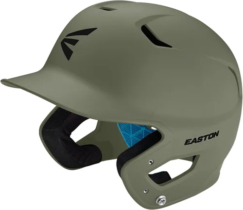 Miniatura 21 de Easton Z5 2.0 - Casco de bateo de béisbol Incluye protector de mandíbula reversible Negro