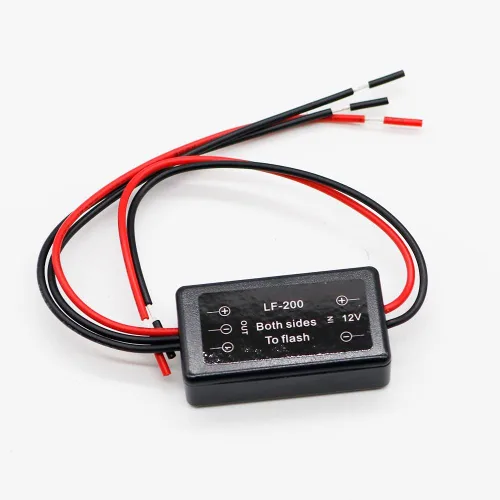 Miniatura 10 de Controlador de flash controlador estroboscópico módulo intermitente para luz LED de freno de coche (LF-100A)
