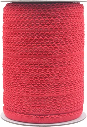 Miniatura 29 de Bristlegrass Picot Loop - Banda elástica para coser de 1/2 pulgada, 0.512 in, corona de carrete con volantes, cinta elástica de encaje para atar