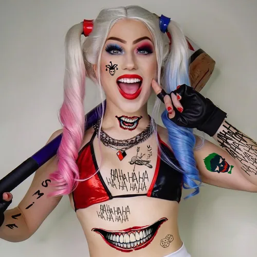 Miniatura 4 de Tatuajes de Halloween Set Tatuajes Temporales Pegatina Disfraces Cosplay Fiesta Tatuaje