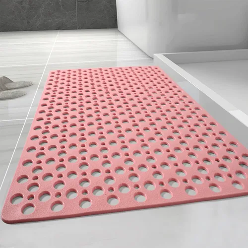 Miniatura 13 de Casa and Beyond - Tapete de ducha seguro, antideslizante, lavable, antideslizante, con ventosas y orificios de drenaje, diseño texturizado suave