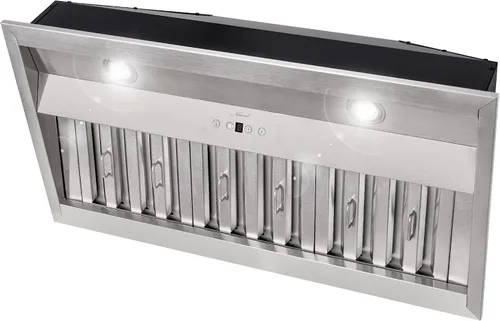 Miniatura 11 de Akicon Inserto para campana extractora de 30 pulgadas, 600 CFM, inserto de conducto de acero inoxidable ultra silencioso, campana de ventilación