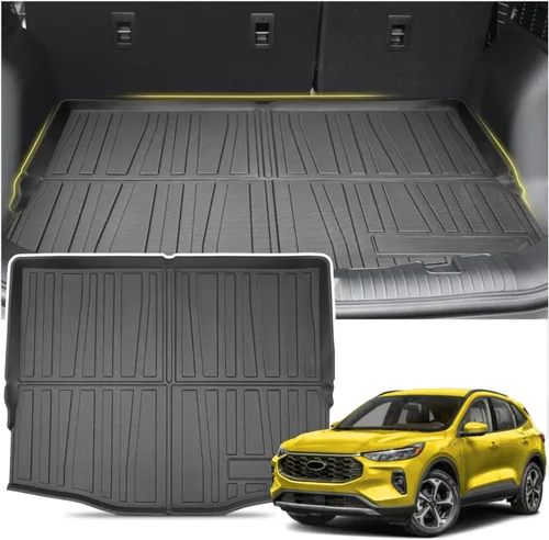 Miniatura 12 de KUST Alfombrilla de carga para maletero para Land Rover Discovery 4 LR4 2010-2016 (5/7 asientos) Cubierta trasera de goma Discoery 4 accesorios