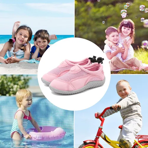 Miniatura 6 de CIOR - Zapatos acuáticos para niños pequeños, para piscina, playa, deportes, de secado rápido, zapatos atléticos para niñas y niños
