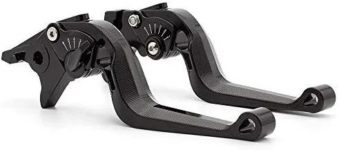 Miniatura 5 de Juego de palancas de embrague de freno ajustables cortas de aluminio CNC para motocicleta compatible con BENELLI TNT 125 135 TNT125 TNT135 2016 2017