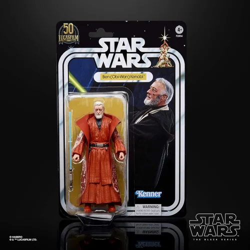 Miniatura 7 de STAR WARS The Black Series Ben (OBI-Wan) Kenobi - Figura de acción coleccionable de la trilogía original del 50 aniversario de Lucasfilm de 6