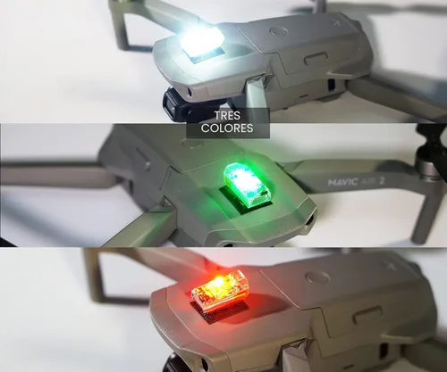Miniatura 3 de VIFLY Luz estroboscópica para dron, luz anticolisión para avión nocturno de drones FAA, se adapta a DJI Mini 3 Pro/Mini 4 Pro/Mini 2/Air 3/Air
