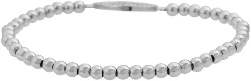 Miniatura 4 de Edforce de acero inoxidable pulsera elástica con cuentas de ojo malvado para mujer con circonita cúbica CZ