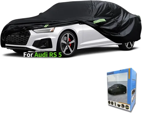 Miniatura 12 de Ajuste personalizado para funda de auto Audi, para todo tipo de clima, impermeable, para todo tipo de clima, protección UV, resistente al viento