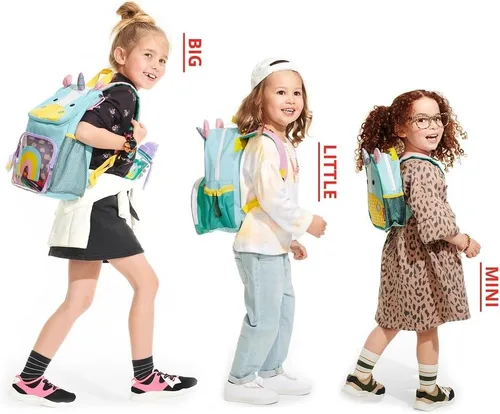Miniatura 5 de Skip Hop - Mochila para preescolar, colección Zoo, para niños pequeños de 3 a 4 años, diseño de unicornio