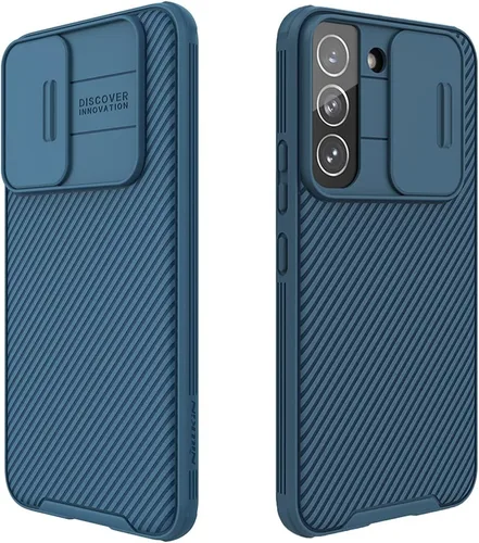 Miniatura 14 de Mangix Funda para Samsung Galaxy S22 Ultra con cubierta para cámara, delgada funda protectora de policarbonato delgado a prueba de golpes con Negro