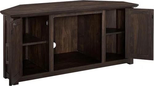 Miniatura 4 de Crosley Furniture Camden - Soporte de TV para televisores de más de 50 pulgadas, centro de entretenimiento con estantes de almacenamiento Nogal