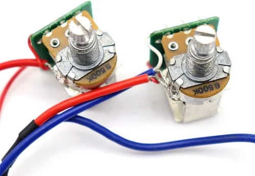 Miniatura 7 de 1 juego de pastillas ProBucker Alnico Bridge&Neck con arnés de cableado profesional ollas e interruptores de 3 vías para guitarra eléctrica