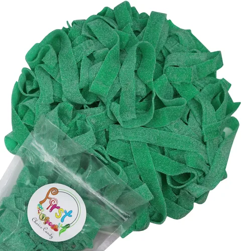 Miniatura 15 de Cinturones de Gomitas Ácidas de Varios Colores (Azul Baya (Arándano), 1 Libra)