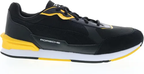 Miniatura 2 de PUMA Mens Porsche Legacy Low Racer Sneakers Shoes Casual - Black