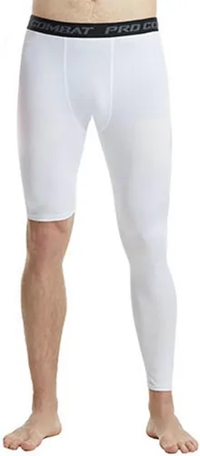 Pantalones deportivos ajustados de una sola pierna de baloncesto para hombre, pantalones de compresión de 12 de una pierna, ropa interior atlética