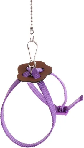 Miniatura 3 de Adjustable Bird Harness 3.94 Ft Long Leash Kit Outdoor Flying Training Rope for Small Birds Parrots Anti Toys African Grey for Small Parrots for